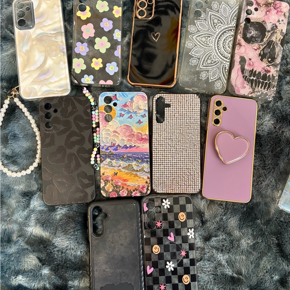 Lot/Bundle of Cute Samsung Galaxy A14 Phone Cases